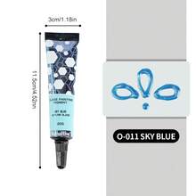 1pc Three-Dimensional Hook Line Pen 20g Non-Baking Waterproof Line Drawing Pen For Hand-Painting Glass, Acrylic And Ceramic PigmentsArt Student Stationery Hand-Painted Handmade - Single Piece - View 16