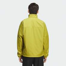 Adidas Chaqueta KR8298 para hombres, Chaqueta exterior con capucha tejida - Verde - Ver 3