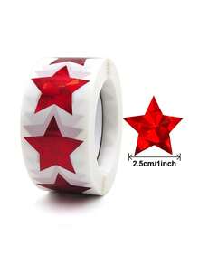 500 piezas de Pegatinas de Estrellas Brillantes - Estrellas autoadhesivas adecuadas para recompensas, manualidades y uso en el aula - Multicolor - Ver 5