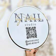 Custom Luxury Acrylic Beauty Studio Sign, Personalized Commercial Signage, Custom Hair Salon Sign, Entrepreneur Gift Ideas, Social Media Display Minimalist Custom Acrylic Sign, Business Boutique Logo Sign, Personalized Nail Salon Logo - Multicolor - View 20