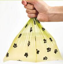 Kit With Up To 30 Rolls Of 450 Bags For Picking Up Pet Poop (Dog, Cat) + Holder. - 查看 4