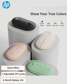 HP M251SE Wireless Office Mouse: Stable 2.4G Transmission, Lightweight 80g Design, Easy-To-Replace Battery, Compatible With Laptops And Desktops. - View 7