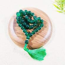 33颗珠子，12毫米流苏穆斯林祈祷念珠手链，日常佩戴饰品 - 彩色 - 查看 4