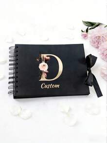 60 Page (30 Sheets) Personalized Photo Album/Scrapbook, Suitable For Wedding Guest Book, Anniversary, Family DIY Photo Album, And Craft/Mother's Day Gift (Small Size 8.3*5.7 Inches) - Multicolor - View 29