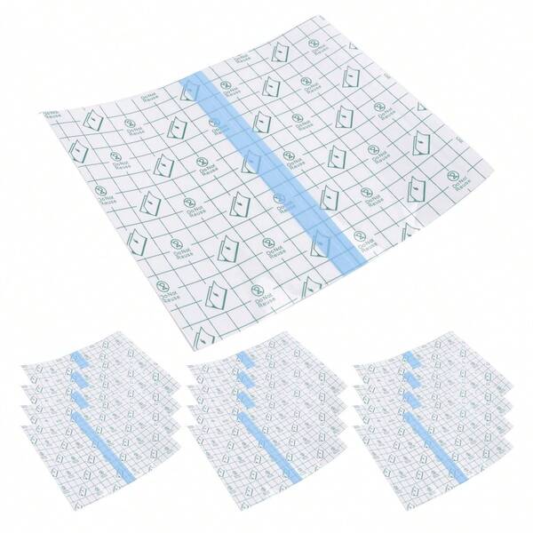 50 Pieces Shower Waterproof Patch Disposable Transparent Stretch Bandage Shield Cover For Tattoos Swimming Showering