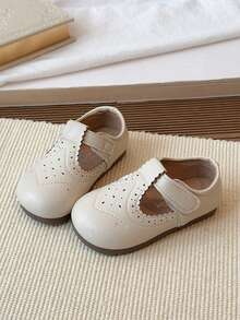Fashionable Baby Shoes, Infant Shoes For Boys, Autumn Toddler Walking Shoes, Soft Bottom Leather Shoes For Kids - Beige - View 6