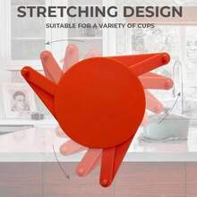 1 pieza Nuevo apilador de vajilla, soporte ajustable para tazas de café, vasos y vasos de agua - B - Ver 6