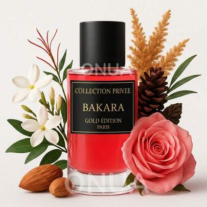 Inspired By Baccara Rouge - Gold Edition Bakara 50ml Unisex Eau De Parfum