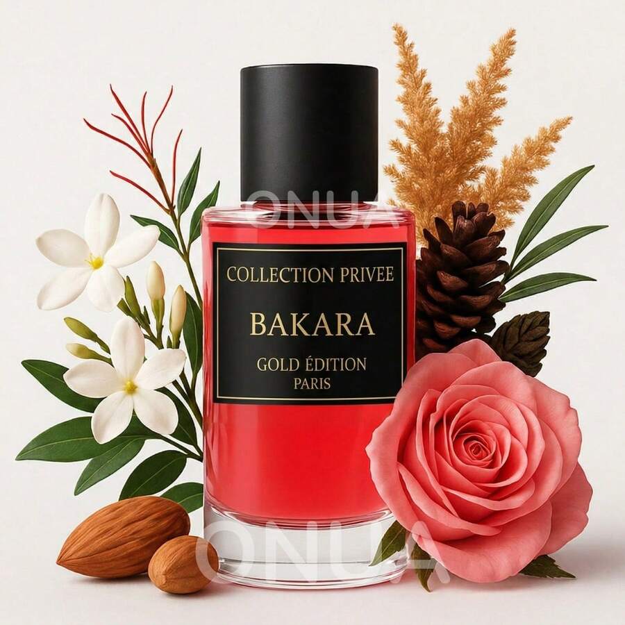 Inspired By Baccara Rouge - Gold Edition Bakara 50ml Unisex Eau De Parfum - Gold Edition: Bakara - View 1