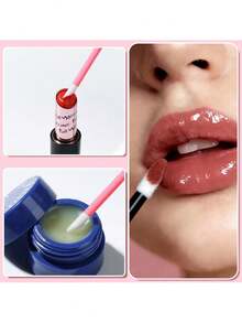 50/200支装一次性唇刷，柔软无绒唇彩涂抹器，化妆工具（粉色） - 彩色 - 查看 6
