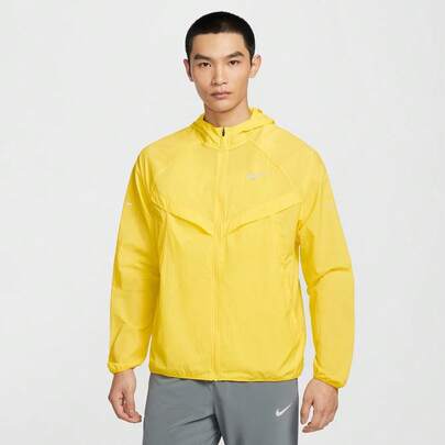 Nike 男士 AS M NK UV RPL STRIDE 夹克，纯色连帽运动长袖夹克 HV4549-718