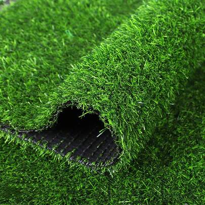 3/4/5m Indoor/Outdoor Artificial Synthetic Fake Grass Carpet, Realistic Artificial Grass Carpet, Suitable For Wedding, Patio, Balcony, Fence And Other Occasions, Artificial Plastic Fake Grass Carpet