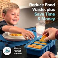 1/2 Cup Silicone Freezer Mold, Storing Soups, Sauces, Juices, Desserts, Smoothie Prep And More, Freezer Portion Mold For Meal Prepping - Blueberry - 1 - Pack - 藍莓 + 1 包 - 查看 2