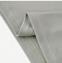 Adidas 男女通用新款透气休闲圆领T恤 - 灰綠色 - 查看 5