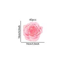 20/40/60张装，粉色花卉图案一次性纸巾，双层13*13英寸春夏花卉纸巾，花朵造型装饰鸡尾酒餐巾纸，花卉图案宾客餐巾纸，适用于生日、婚礼、婴儿派对、餐桌装饰等场合。 - 多色 - 查看 8