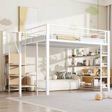 Bed Bases & Foundations - White + Metal + 140cm*200cm-1 - View 12