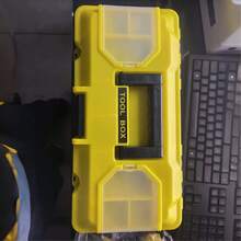 Caja de herramientas portátil, caja de almacenamiento de herramientas de reparación de automóviles de plástico, estuche de herramientas - caja de herramientas - Ver 14