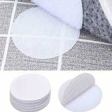 10pcs/50pcs Multi-Functional Magic Tape - White Magic Tape Bed Sheet, Sofa Cushion Fixator, Non-Slip Bed Sheet, Household Non-Slip Magic Tape, Painless Adhesive, Universal Sticker - Apricot - View 8