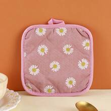 1pc Minimalist Heat Resistant Non-Slip Mat, Essential Kitchen Accessory, Hygienic Kitchen Necessity - View 2