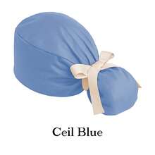 1顶女士长发马尾帽，涤纶弹力缎面内衬，四季皆宜 - C - 查看 25