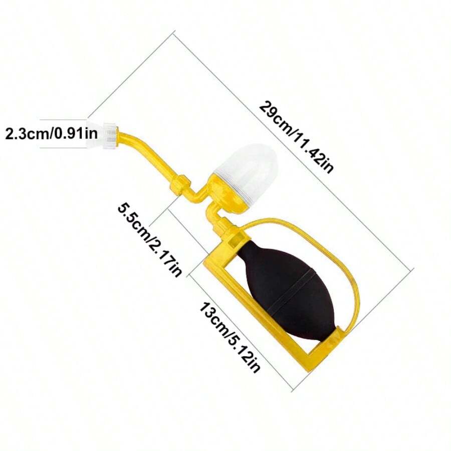 Pest Control Bulb Sprayer Handheld Pesticide Diatomaceous Earth Powder Duster - A - View 1