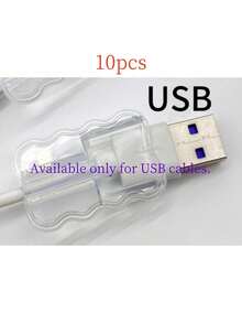 5/10个ABS树脂电缆套管：保护您的电缆免受损坏和脱落。 - 彩色 - 查看 16