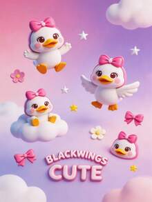 BLACKWINGS 1 Pair/6 Pairs Original Design Eyelash Isolation Pads, Eyelash Extension Lift Pads, Reusable Eyelash Curling Pads, Eyelash Perming Pads - Multicolor - View 6