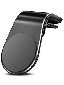 L-Shaped Magnetic Air Vent Car Phone Holder, Universal Magnetic Car Phone Mount, Strong Magnetic Adsorption - Multicolor - View 9