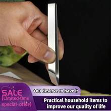 1/2/3件套不锈钢直弯镊子，火鸡拔毛器，鱼骨镊子，酒店用品鱼骨镊子，家禽拔毛器，大蒜剥皮器，蔬菜剥皮器，多功能不锈钢夹子，厨房用具 EF5D - 查看 4