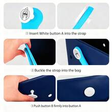 CSjihua Large-Capacity EVA Toiletry Bag, 2026 New Style Clutch/Shoulder Bag, Stylish And Versatile, Suitable For Beach, Pool, Boat, Grocery Shopping, Sports, Etc., Suitable For Men And Women. - 彩色 - 查看 10
