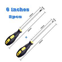 加长型螺丝刀套装，包含一字螺丝刀、磁性螺丝刀和扁头螺丝刀，方便家庭维修和玩具组装。 - 螺絲起子 - 查看 11