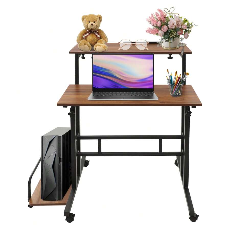 Desk And Drawer Storage - Multicolor - View 1