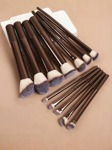 6-In-1 Professional Eye Makeup Brush Set, Portable, Professional-Grade Mixed, Detachable Eye Brush Set, 6 Brush Heads 1 Brush Handle, Create Perfect Eye Makeup! - Multicolor - View 4