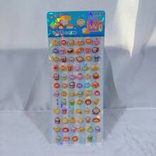 儿童3D卡通动物兔子鼻子贴纸 - 彩色 - 查看 21