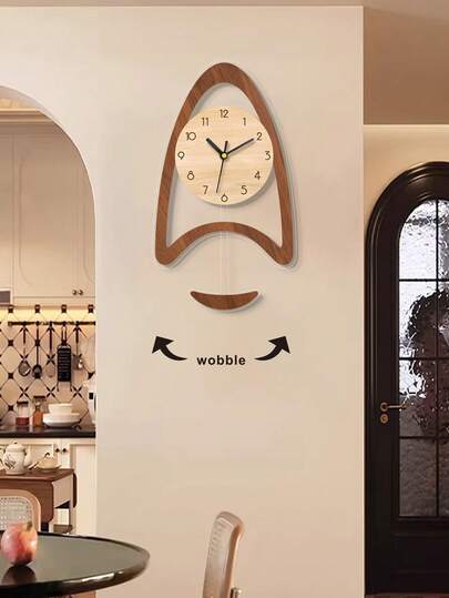 Reloj de pared oscilante de 16 pulgadas, decoración minimalista de lujo, funcionamiento silencioso a batería, adecuado para el hogar, la escuela y la oficina