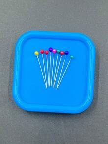 Cross Stitch Magnetic Needle Holder, Craft Organizer, Handmade DIY Tool, Magnetic Needle Inserter, Magnetic Needle Catcher, Cross Stitch Anti-Lost Needle Catcher, Purple/Blue/Green/Pink - Magnetic Needle Box - View 7