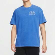 Nike 男士 AS M NK TEE M90 NAOS 短袖T恤，针织圆领，THJ3316-480 - 藍色 - 查看 5