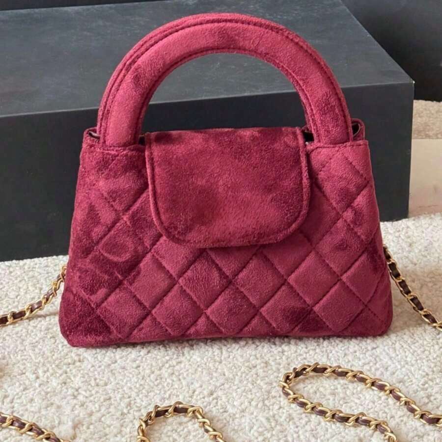 Women Clutches - 勃根地 - 查看 1