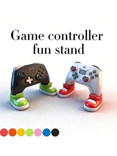 Giá đỡ tay cầm chơi game hình chiếc giày nhiều màu sắc - Vật trang trí bàn làm việc độc đáo, phụ kiện chơi game, ý tưởng quà tặng tuyệt vời cho game thủ nhân dịp sinh nhật, Giáng sinh, Ngày Valentine.