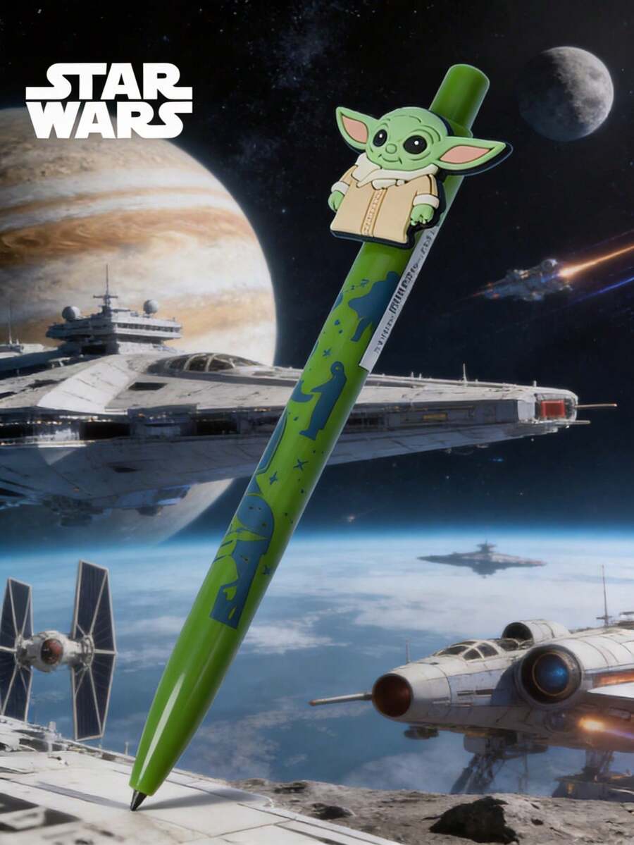 Star Wars 1支正品順滑書寫凝膠原子筆 辦公用品 不暈染記錄筆 返校季 - A - View 1