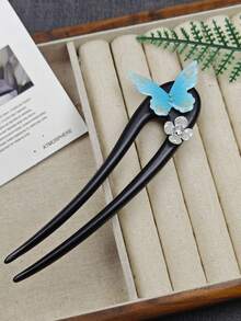 1 chiếc kẹp tóc hình chữ U kiểu cổ điển, phụ kiện tạo búi tóc thanh lịch, kẹp tóc tối giản sang trọng, phù hợp sử dụng hàng ngày, làm phụ kiện đội đầu, ghim tạo kiểu tóc. - Nhiều màu - Xem 9