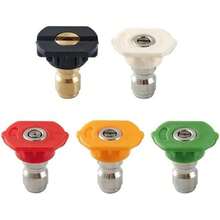 Pressure Washer Nozzle Tips Multiple Degrees, 1/4 INCH (2.5 GPM), Pressure Washing Tips Set, Power Washer Nozzle Tips, Pressure Washer Tips - / - View 1