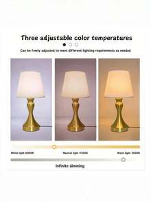 1pc Peach Blossom 3D Table Lamp, Desktop Decoration Light, Night Light, Writing Light, For Bedroom, Living Room, USB Powered - Multicolor - View 10