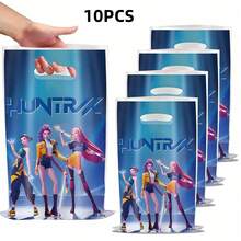 K-POP粉丝专属Team Hunters派对用品，生日聚会及见面会的完美之选（款式随机） - 彩色 - 查看 9