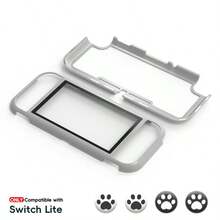 DATA FROG Magnetic Front & Back Protective Case For Switch Lite, Hard Plastic Shockproof Cover With Clear Acrylic Screen Protection - View 13