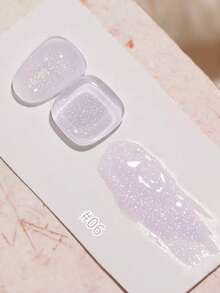 2026新款12毫升容量情人节礼物夏季梦幻美人鱼超细春季闪粉水钻云锦碎钻超细闪粉凝胶超闪亮梦幻糖果冰透明闪粉凝胶指甲油，季节星光闪粉磁性持久美白美甲 - 彩色 - 查看 21