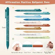 Bulk Journal Mental Health Awareness Notepad Pen For Teacher Back To Schoolsss Gift Employee Women Men Motivational Gift Positive Wellness Student Inspirational Notebooks(60 Pcs,Rainbow) - Rainbow - 查看 4