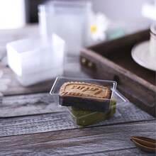 100个装饼干包装袋，适用于布朗尼蛋糕和小型糕点，塑料盒，热封袋，带托盘的透明袋 - 無色 - 查看 5