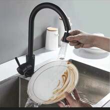 Faucet Extenders - Silver Long - View 4