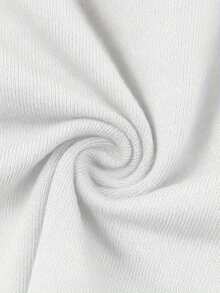 Women Love Printed Casual T-Shirts - Short Sleeves, Tight Collar, Spring/Summer - Light, Breathable, A Stylish Wardrobe EssentialPrinted Round Neck Short Sleeve Women's Tee - Daily Casual, Sports & Fitness, All Seasons(/Valentine's Day) - 白色 - 查看 5